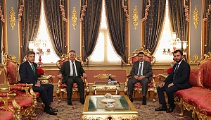 TİM başkanı Gülle, Vasip Şahin'i ziyaret etti