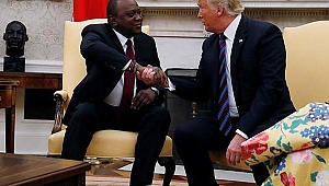 Trump, Kenya Devlet Başkanı Kenyatta'yı Beyaz Saray'da ağırladı