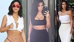 Kim Kardashian: Kalçalarım çok büyük!