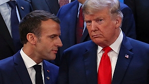 Macron, Trump'a patladı!