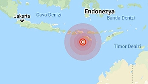 Endonezya'da 6,6 büyüklüğünde deprem