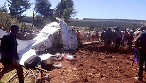 Kenya’da Cessna 206 tipi uçak düştü: 5 ölü