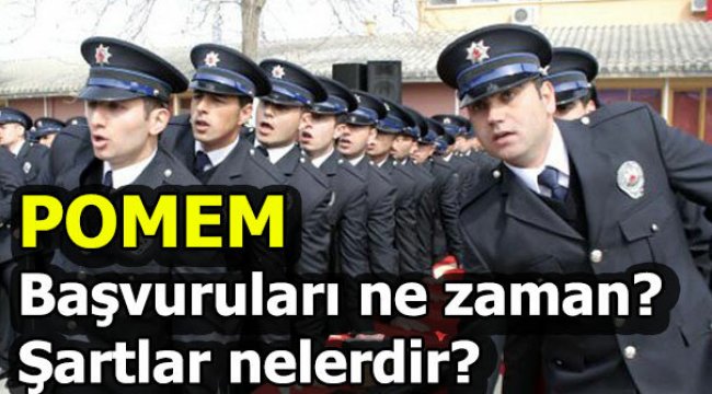 24.Dönem POMEM Başvuru şartları, başvuru tarihleri