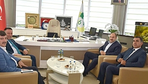 Gülpınar Bağlar Belediye Başkanını ziyaret etti